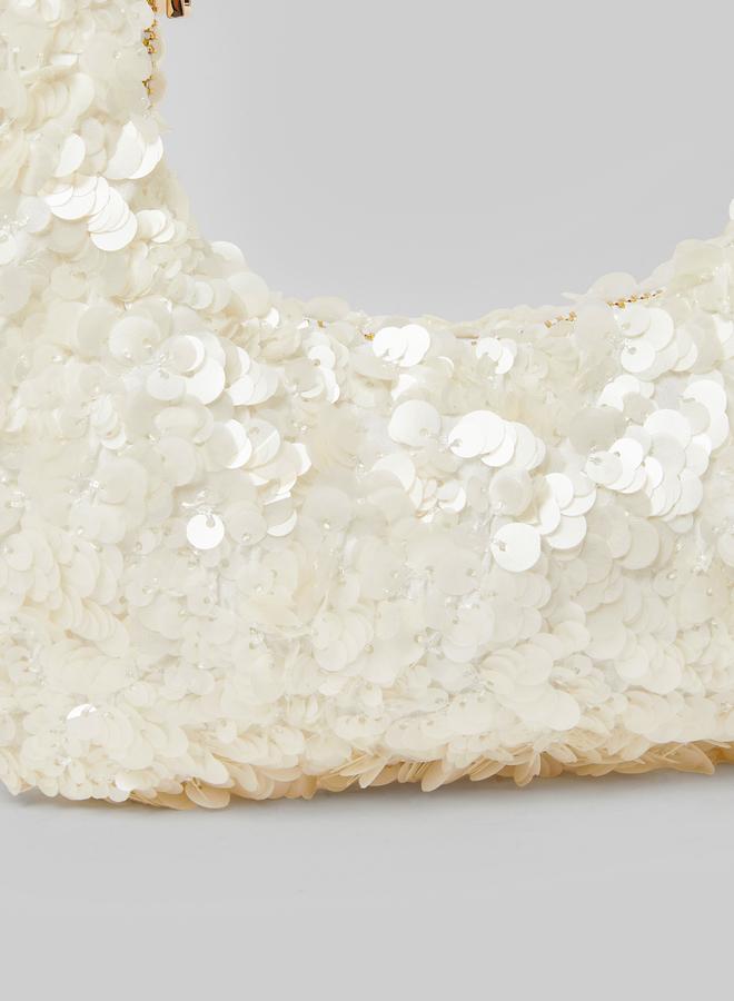 ستايلي حقيبة كتف مزينة بالترتر - Image 3